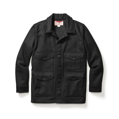 Filson Wool Mackinaw Cruiser Black MD 10400