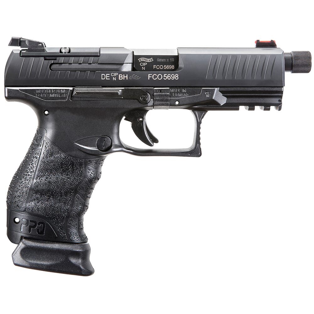 Walther Arms PPQ M2 Q4 TAC 9mm 4.60" Threaded Bbl Pistol w/(2) 17rd and (1) 15rd Mags 2846934