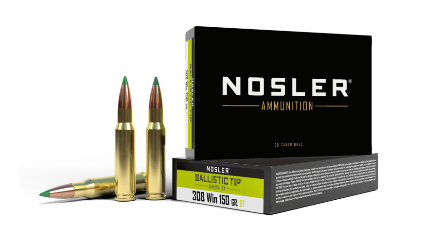 Nosler Ballistic Tip BTA - 308 Win 150g BT SP (20ct) Ammunition 61028