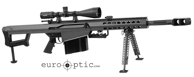 Barrett 82A1 Rifle System .50BMG 20&quot; Black w/Nightforce SHV 5-20x56 and NF Rings A203 18573