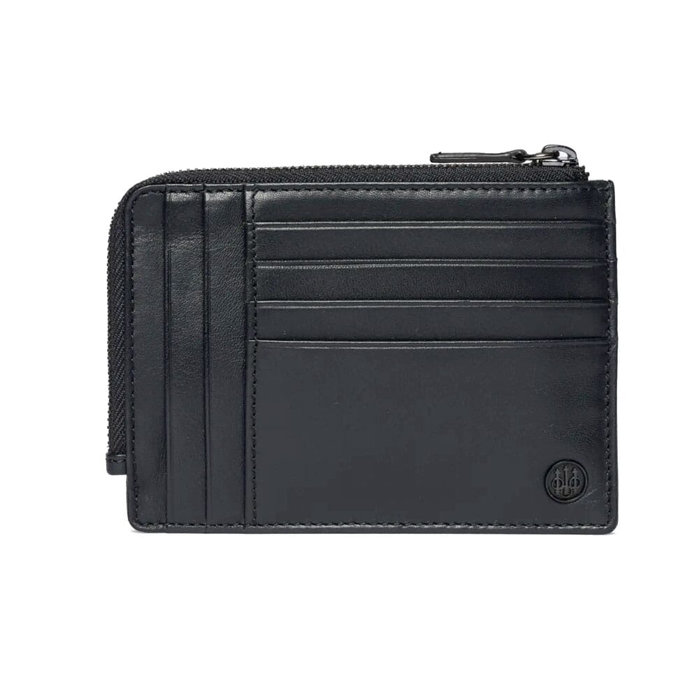 Beretta Black Credit Card Zippered Holder PP061L01260999UNI