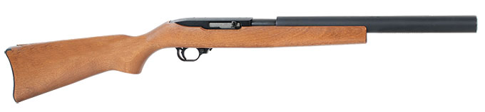 Ruger 10/22 with AWC Systems technology integral suppression. UA1677