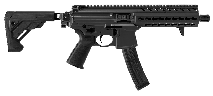 Sig Sauer MPX SBR 9mm 8&quot; Black Rifle MPX-9-T-KM-SBR