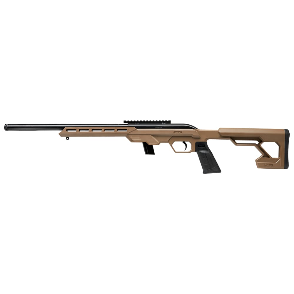 Savage Arms 64 Precision FDE .22 LR 16.5" 1:16" 1/2x28 Bbl FDE Semi-Auto Rifle w/(1) 10rd Mag & Pistol Grip 45124