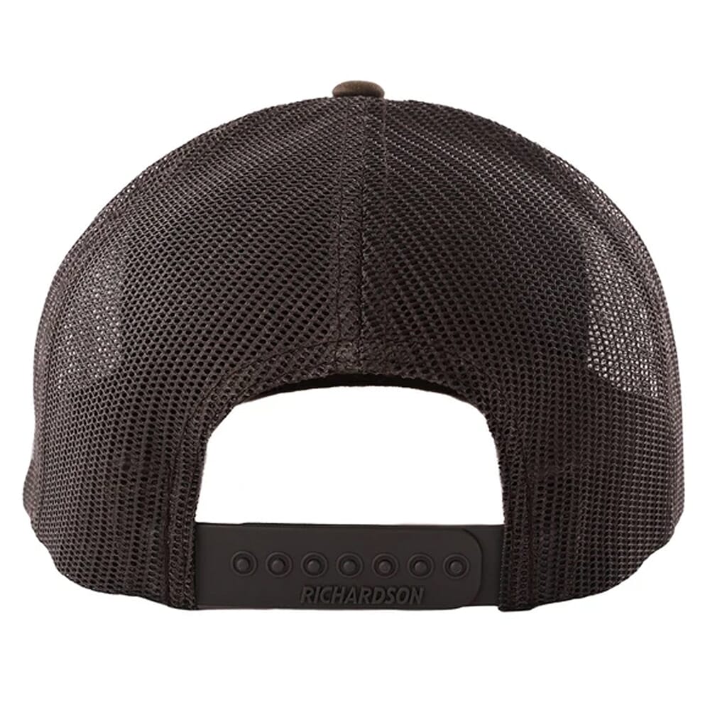 Pnuma Outdoors Lifestyle Mesh Trucker Cap Side Patch Brown OSFM P608T