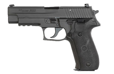 BLACK STAINLESS, Nitron Over All Stainless , SLITE, Hogue Rubber Grips E26R-9-SBSS