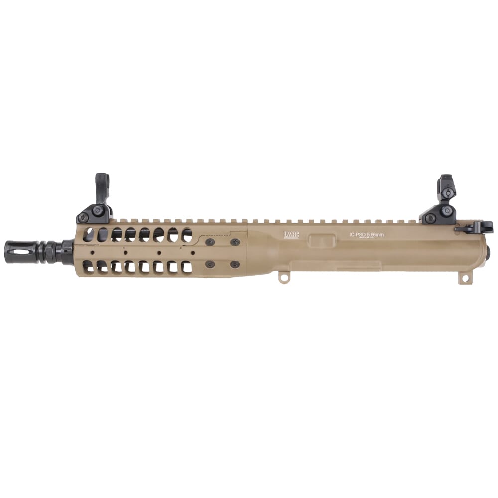 LWRC IC-PSD 5.56mm NATO 8.5" 1:7" 1/2x28 Bbl FDE Personal Security Detail Complete Upper Receiver ICPSDU5CK8