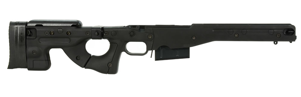 AICS Stock 2.0 Black Folding Stock - Long Action