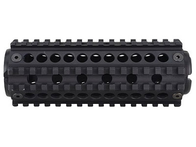 M4/AR15 Carbine Two Piece Quad Rail - Replaces standard handguard 9-EOT-QR7