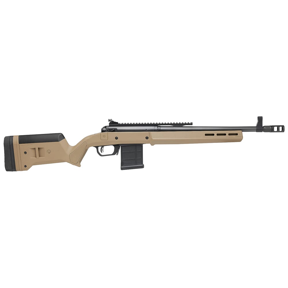 Savage Arms 110 Magpul Scout FDE LH .308 Win 18" 1:8" 5/8x24 Bbl FDE Left Hand BA Rifle w/(1) 10rd Mag, Muzzle Brake & Magpul Hunter Stock 58197