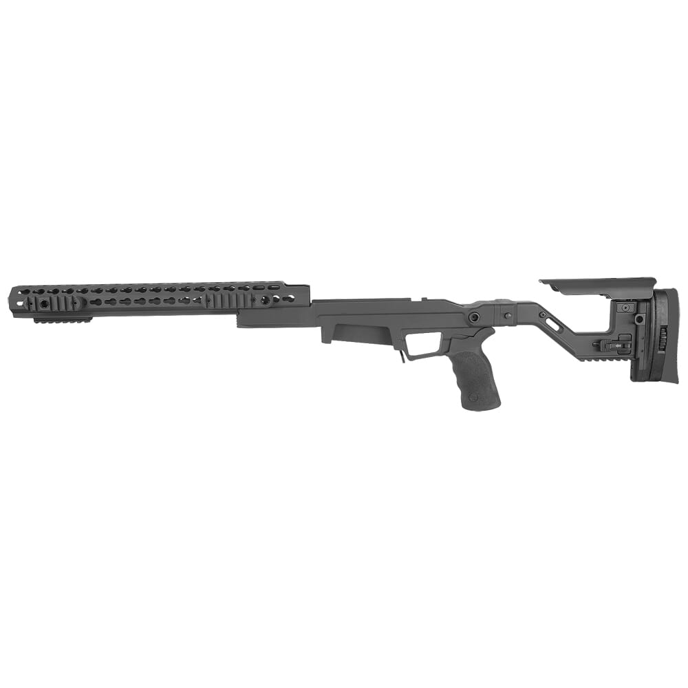Accuracy International AXSR AICS Rem 700 SA .308 Right Folding, 16 Forend Black SRC-001BL