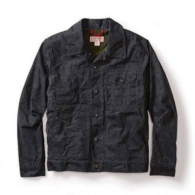 Filson Short Lined Cruiser Jacket Black Dark Green MD 10687