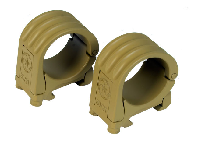 American Rifle 30mm low scope rings .823 height RAL8000