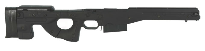 AICS Stock 1.5 Black Fixed Stock - Long Action