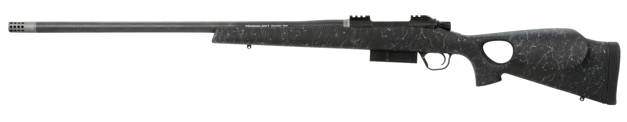 Christensen Arms Summit CF 6.5x284 26" TH Black w/ Gray Web Rifle