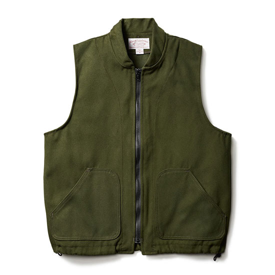 Filson Moleskin Vest Liner Dark Green 2XL 10035