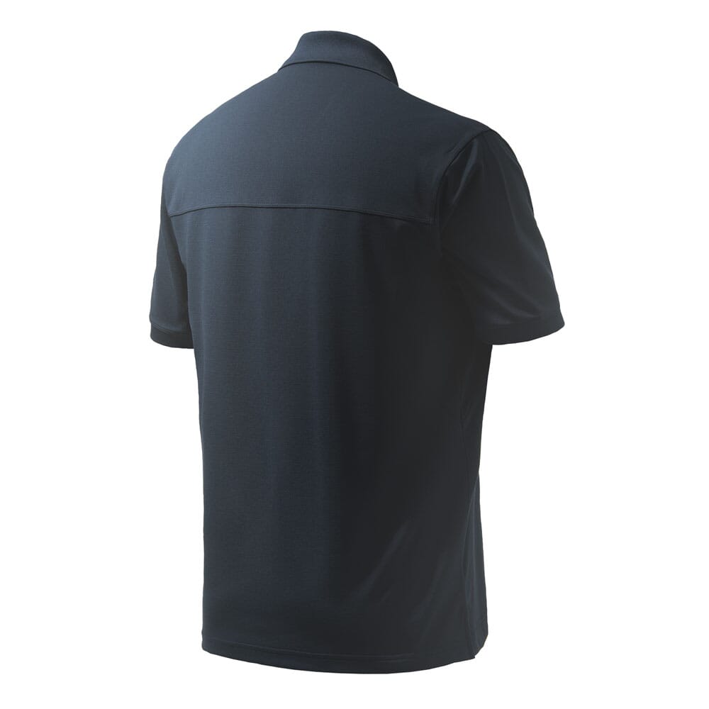 Beretta Miller SS Polo Blue Small MP015T2012053CS