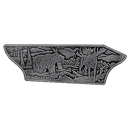 Blaser R8 Luxus Bear & Moose Left Sideplate C4900012