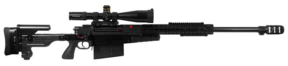 AI AX .50 w/ ERA Tac Rings & Schmidt & Bender 5-25x56 Rifle UA-1321