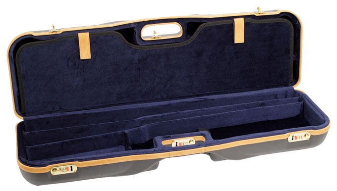 Negrini Deep 2 Gun 3 Barrel 34-5/8&quot; Case Black/Blue 1646LX-3CC/4766