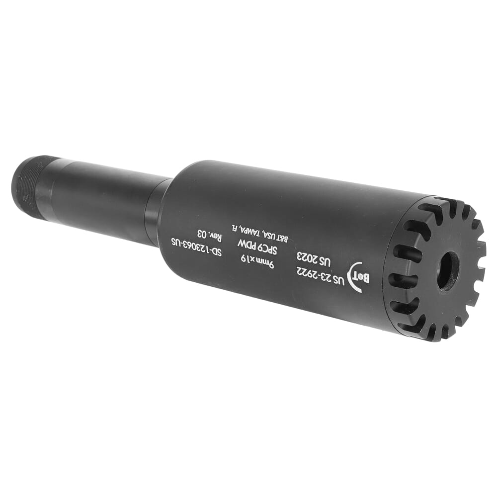 B&T SPC9-G 9mm SD Black Pistol w/Telescopic Brace Adapter & Glock Lower (NFA) BT-500003-SD-G-TB-US