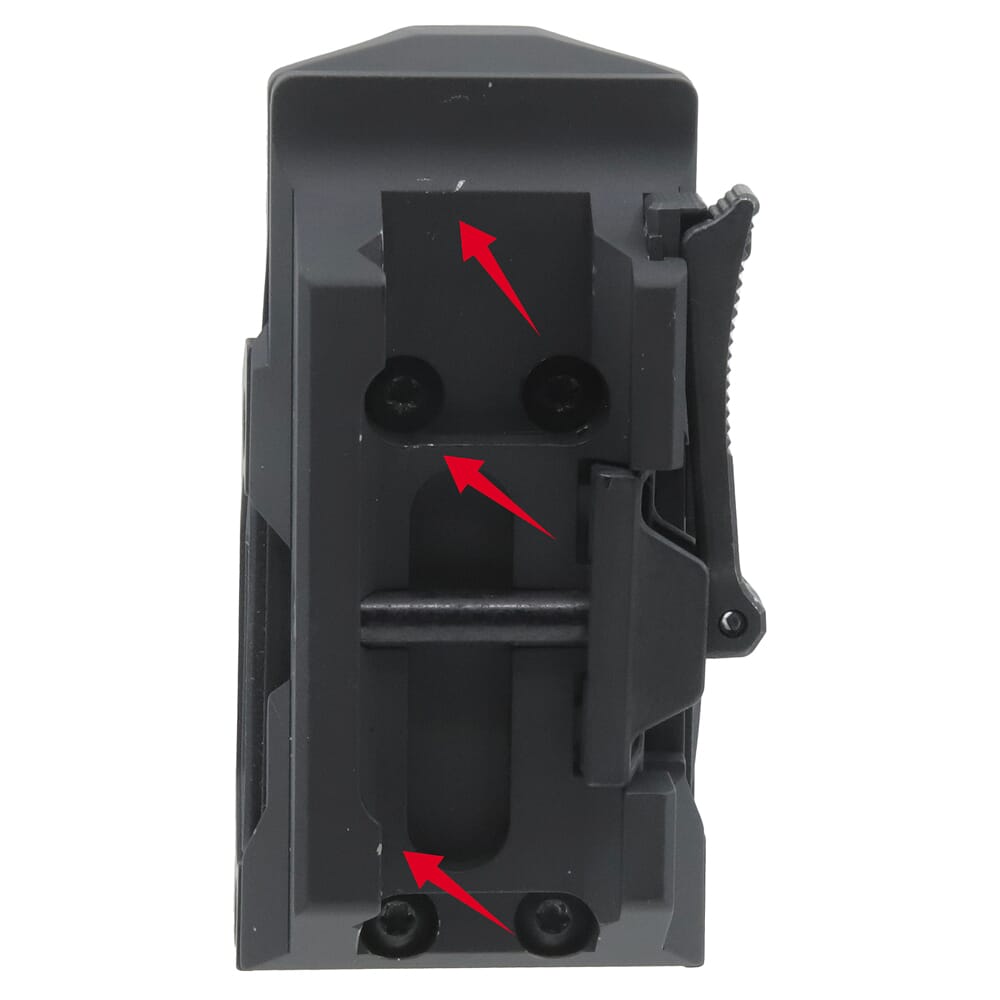 Holosun USED HS510C Multi-Reticle Circle Dot Open Reflex Sight w/Solar Failsafe, Shake Awake, & QD Mount HS510C - Light Scratches on Bottom UA2972 UA2972