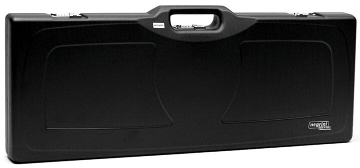 Negrini One Shotgun Two Barrels 36.5" Case Black/Bordeaux 1628/4748