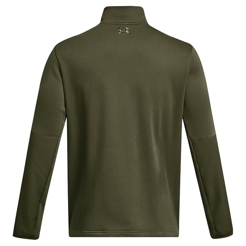 Under Armour Rival Fleece Tactical Job 1/4 Zip Marine OD Green XXL 1379203-390009