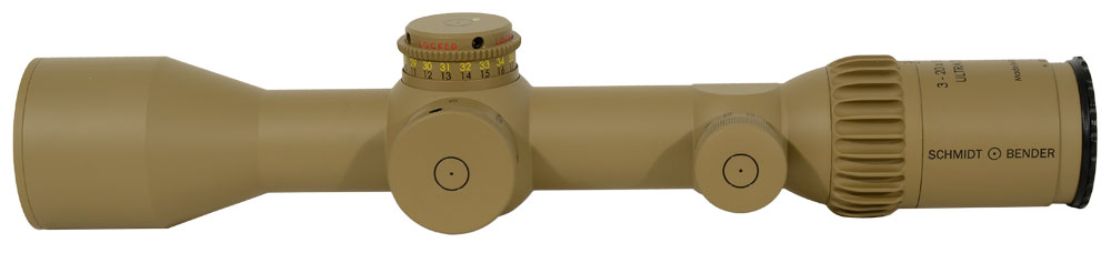 Schmidt Bender PMII Ultra Short 3-20x50 L/P Tremor2 Pantone Scope