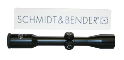 Schmidt Bender Fixed Power 4x36 with 1 inch Steel tube A7 reticle - Like New. Item #UA220