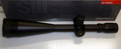 Sightron 10-50x60 with Long Range Target Dot Reticle. New in box, fresh from Sightron, customer canc