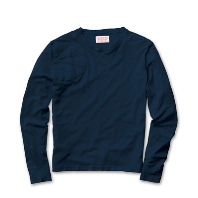 Filson Mens XS Navy Hunters Crew Shirt 10391-NA