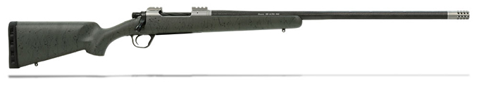 Christensen Arms Carbon Classic .375 HH Mag 26" Green Stock W/Black Webbing Rifle