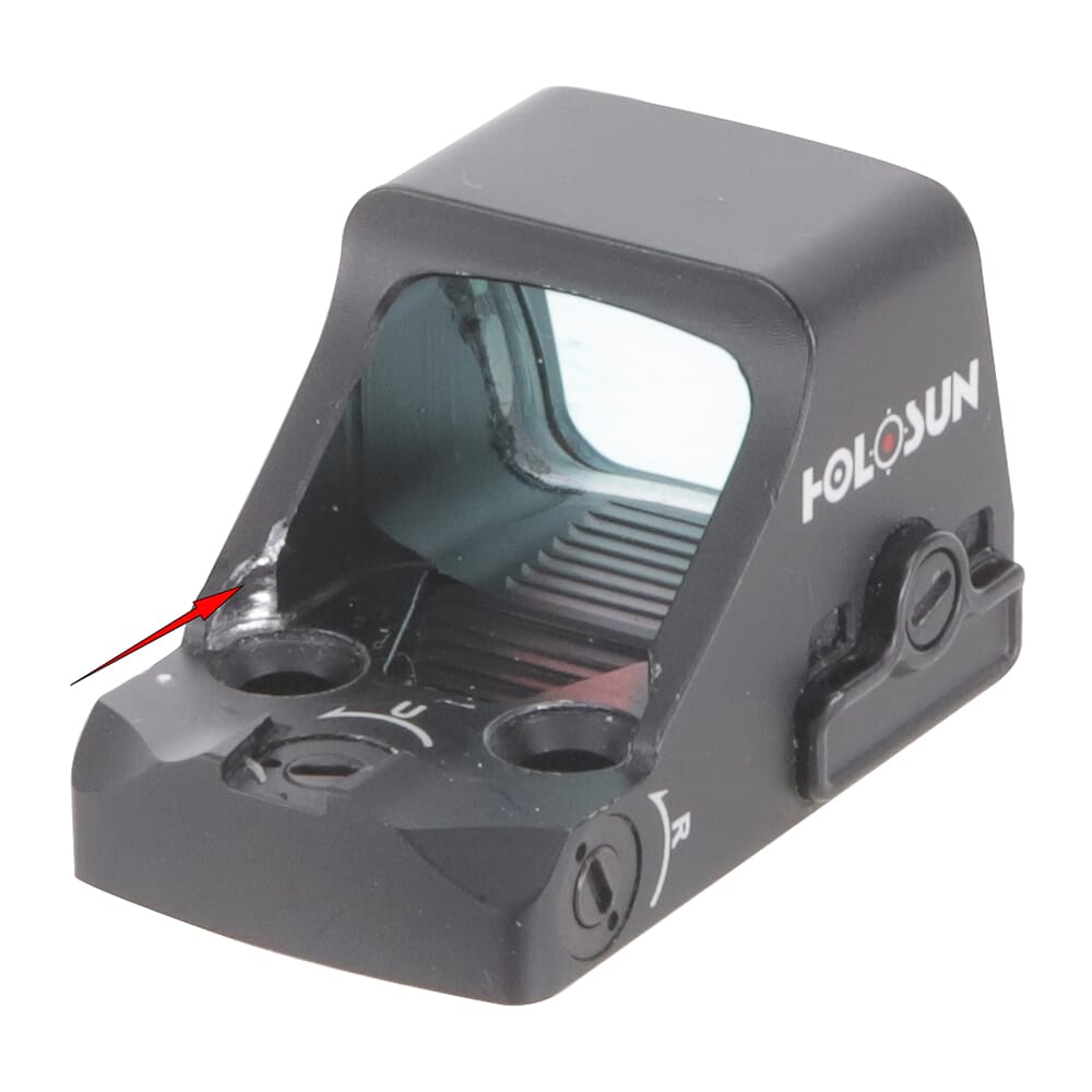 Holosun USED HS507K-X2 Compact Multi-Reticle Circle Dot Open Red Dot Sight w/Shake Awake HS507K-X2 - Scratches on Item, Works Perfectly UA2854 UA2854