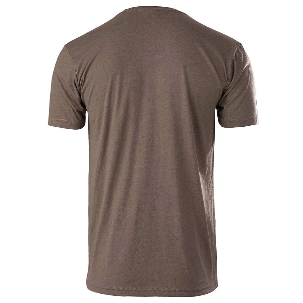 Pnuma Outdoors Lifestyle Caza Logo Tee Gray S LS-TS-CL-S