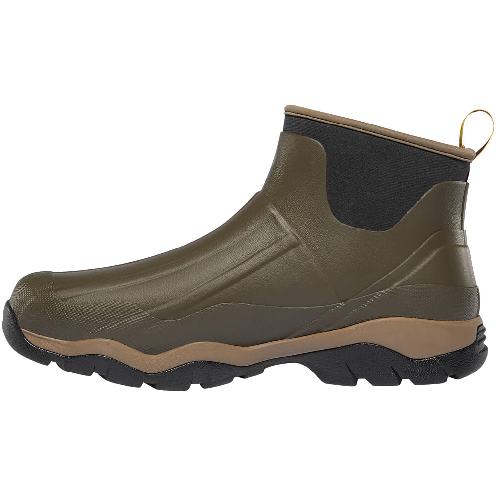 Lacrosse Alpha Muddy Mid 6" Stone 3.5mm Insulated WP Slip-On Boot Size 15 612460-15