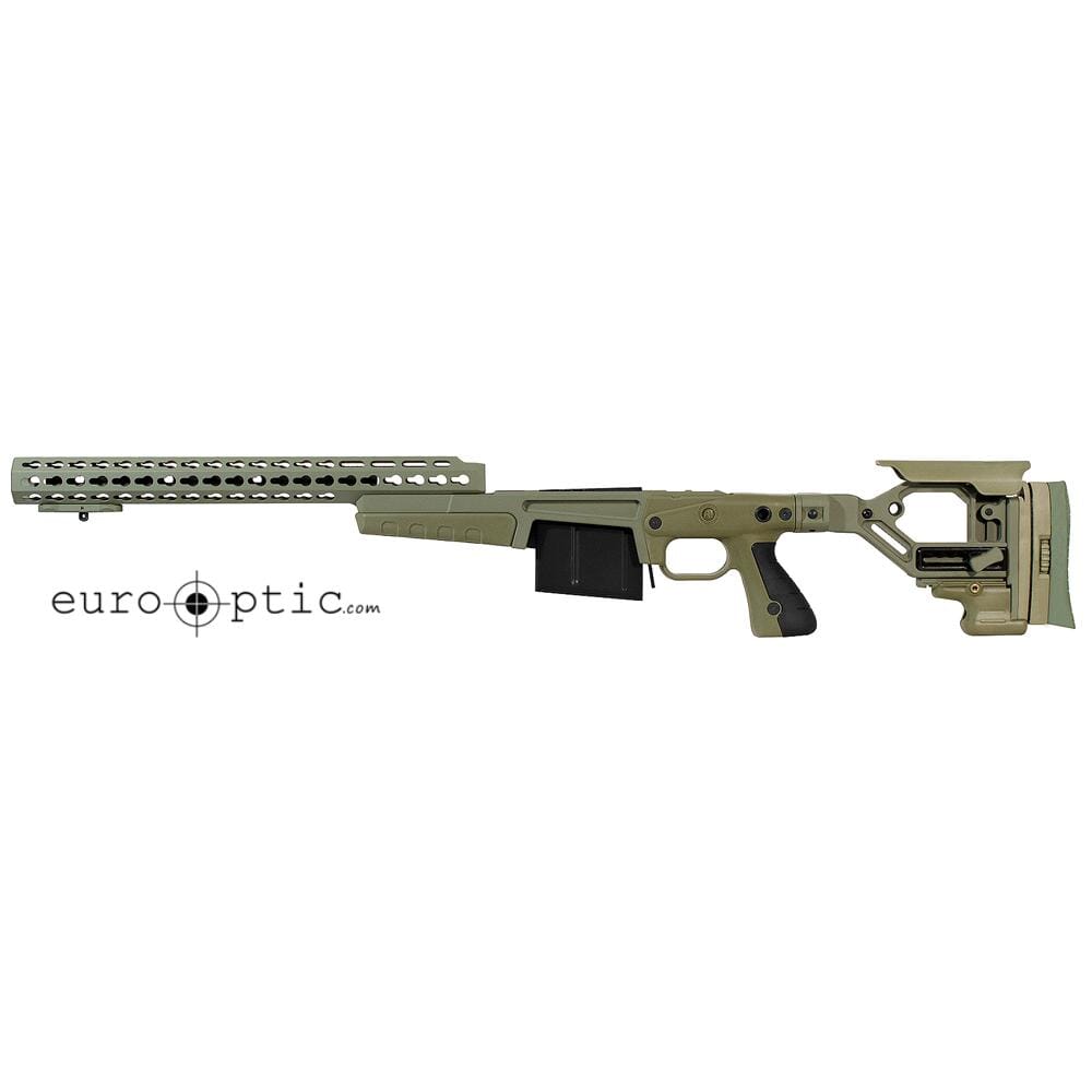 Accuracy International AX AICS REM 700 LA .338 Lapua CIP 16" Forend Tube Sage Green Chassis 26714GR