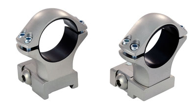 Tikka Optilock scope mount kit one inch medium stainless S132R914 S132R914