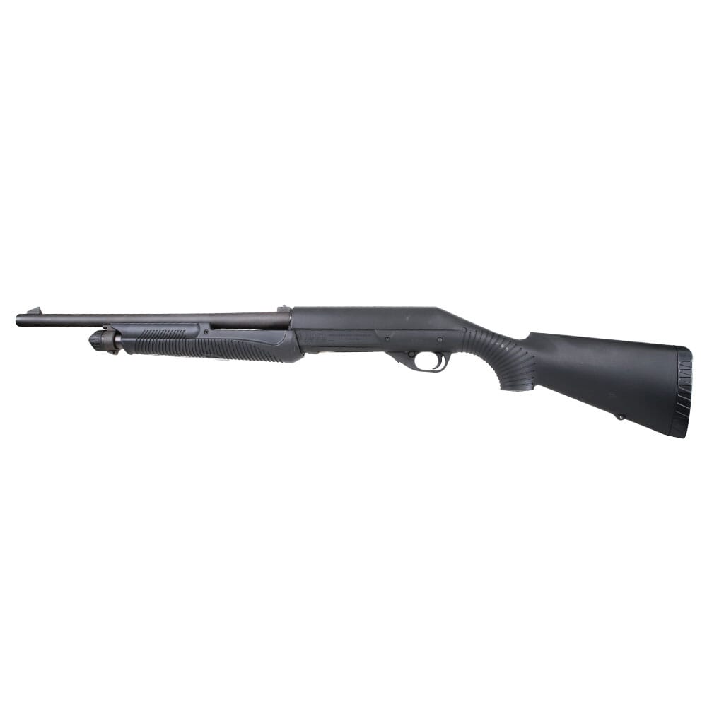 Benelli Nova Tactical 12ga 3-1/2" 18.5" Black 4+1 Pump Action Shotgun w/Open Rifle Sight Y2-Condition Demo 20050-Y2