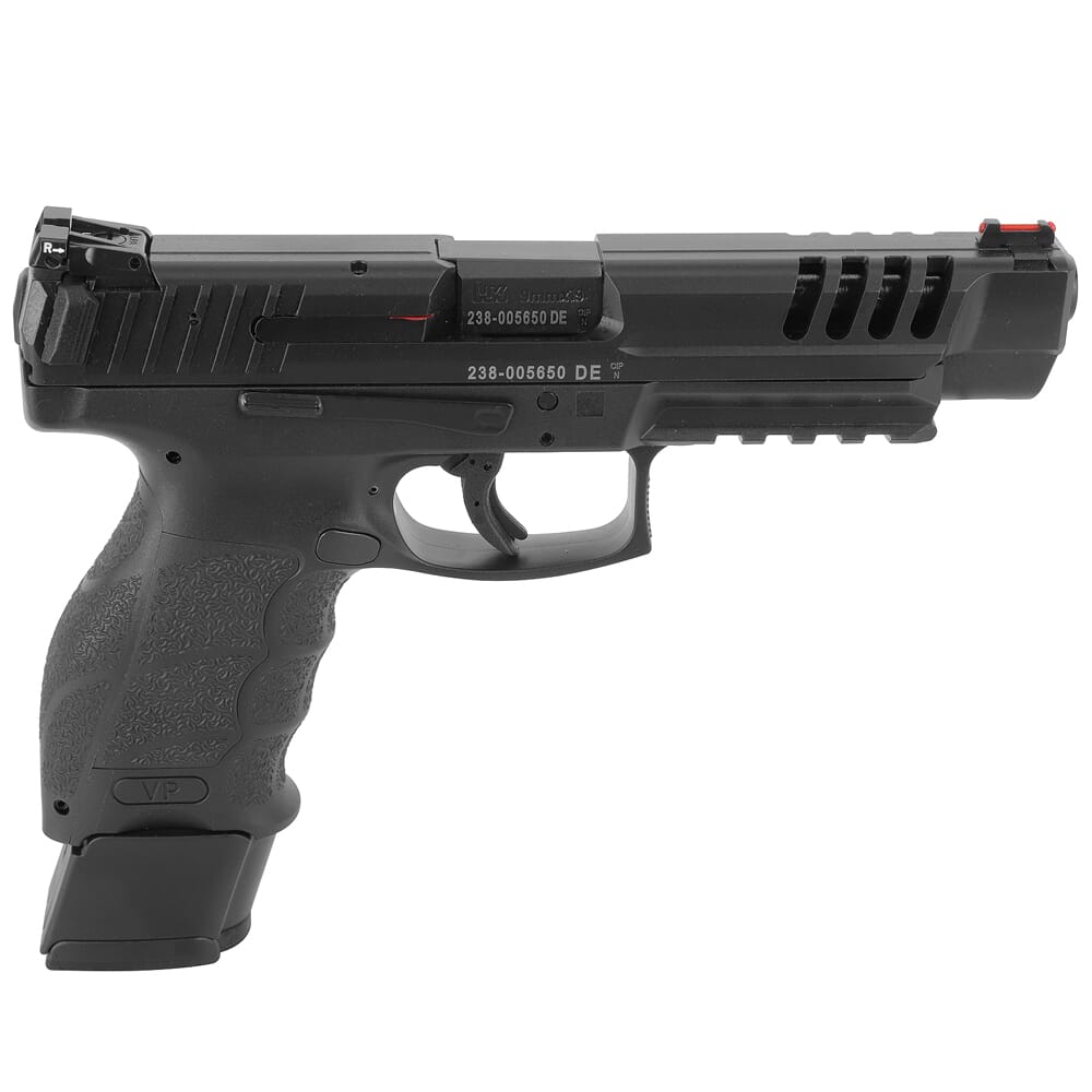 HK VP9L-B 9mm 5" Bbl Pistol w/ Night Sights, (3) 20rd Mags, (2) Add'tl Backstraps, and (2) Add'tl Sets of Lateral Grip Plates 81000266
