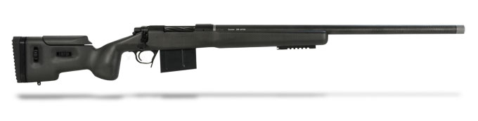 Christensen Arms Carbon One Custom -Rem SS RH - 338 Lapua 26in - Brake - Tactical Graphite Stock - T