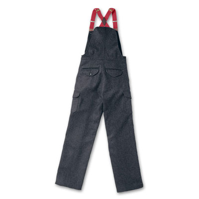 Filson Mackinaw Bibs Charcoal 36 14011