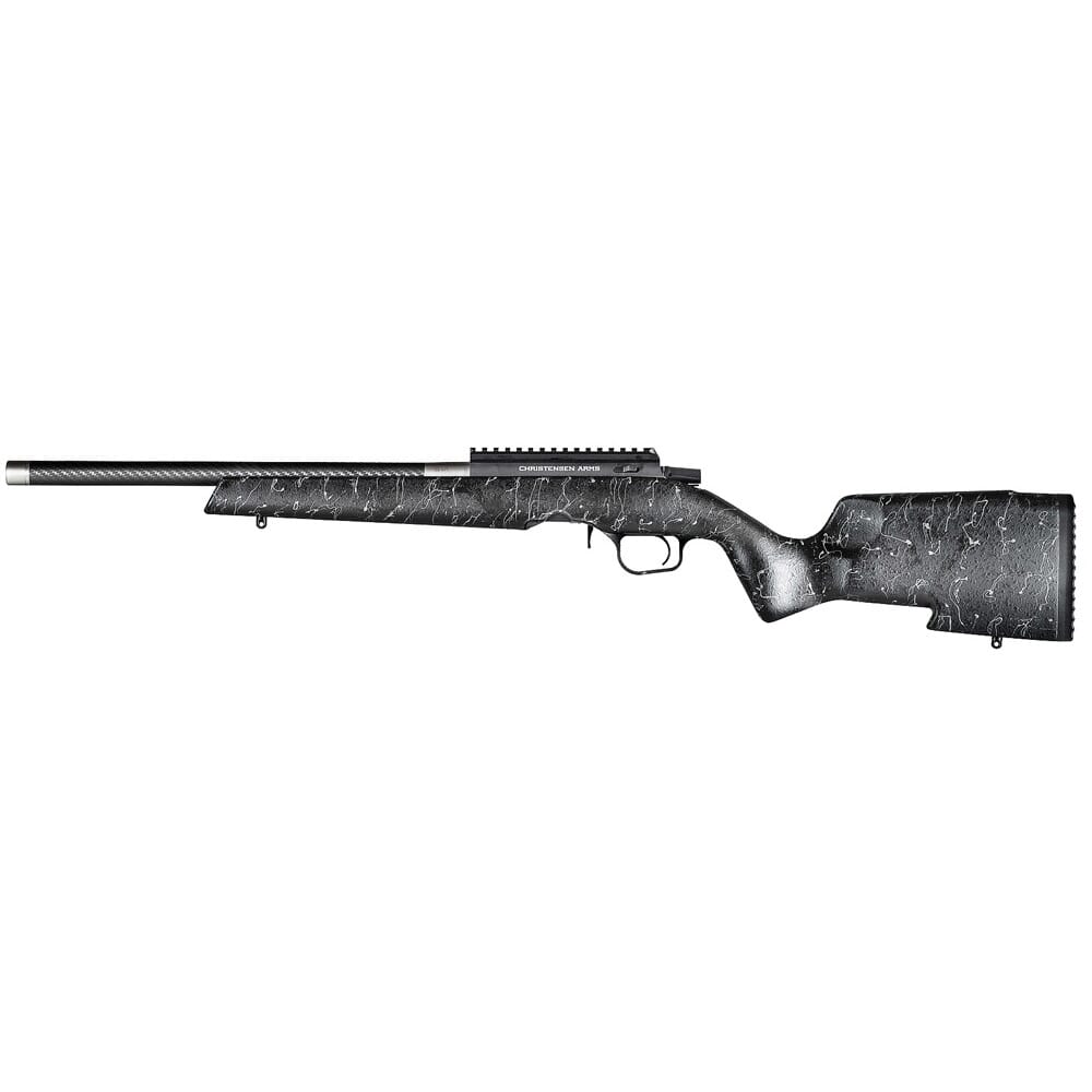 Christensen Arms Ranger 22LR 18" 1:16 Black w/ Gray Webbing Rifle 801-12002-00