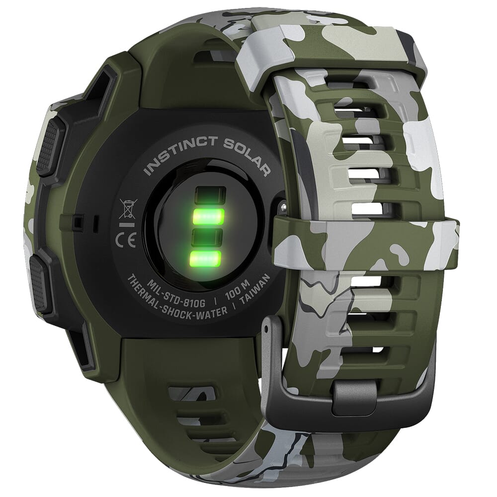 Garmin Instinct Solar Sportsman Edition Lichen Camo Smartwatch 010-02293-16