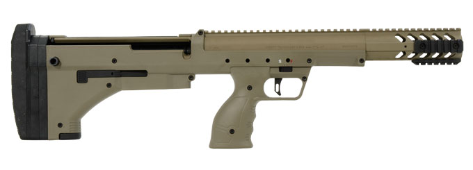 Desert Tech Covert A1 FDE-FDE Rifle Chassis w/ Monopod