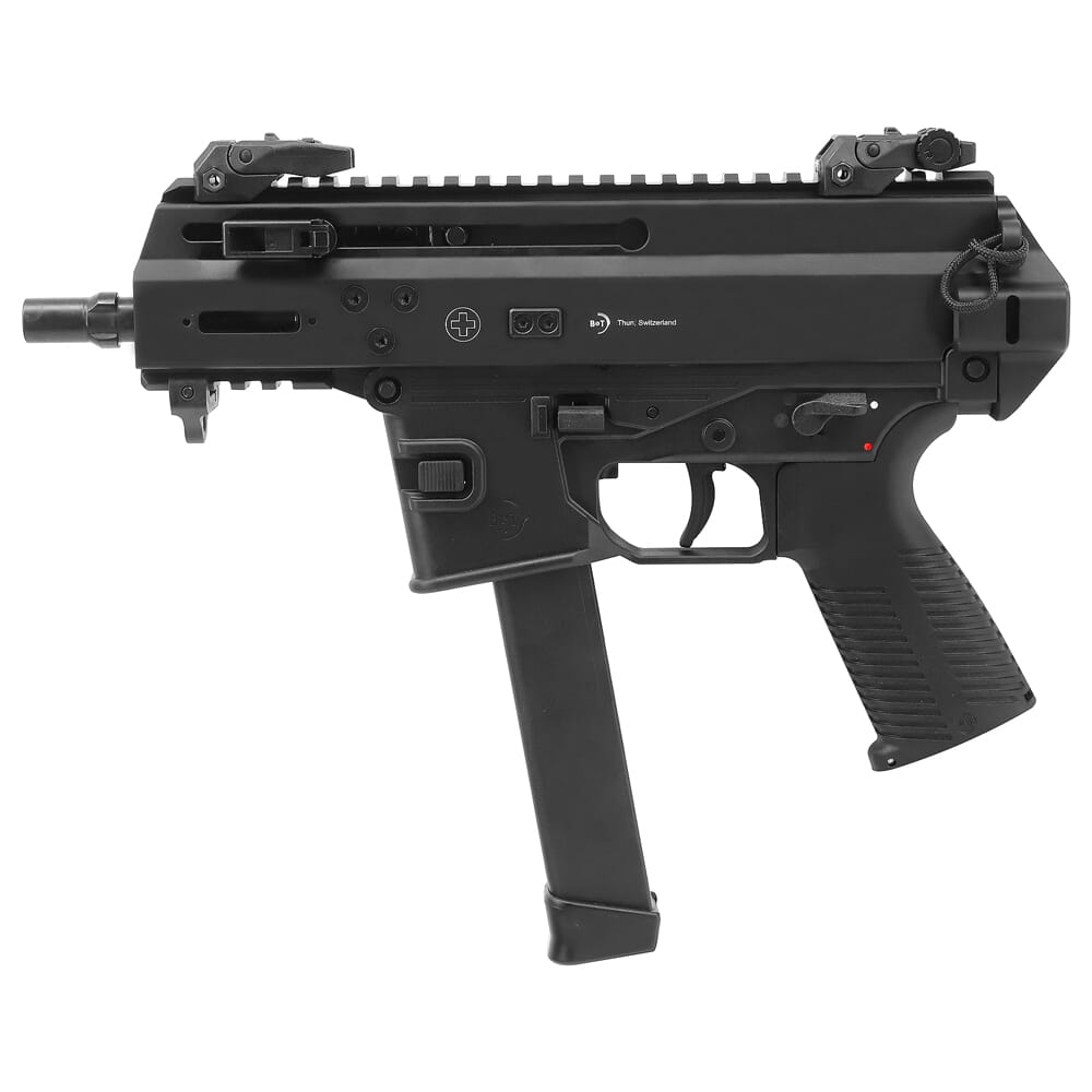 B&T APC9K-G PRO 9mm 4.3" 1:10" 1/2x28 Bbl Tailhook-Ready Pistol w/Glock Lower BT-361765-02-G
