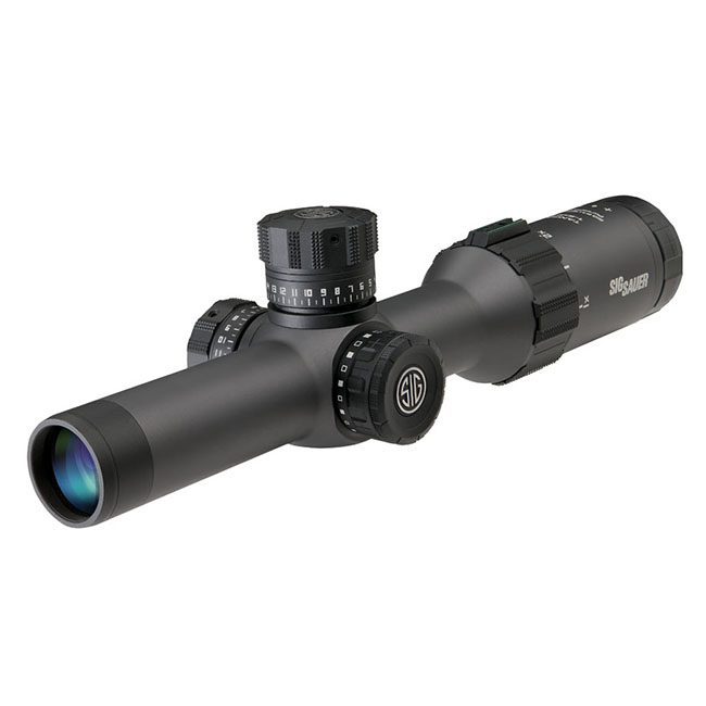 Sig Sauer 1-6x24mm MRAD Illum Fiber Dot Scope SOT61007