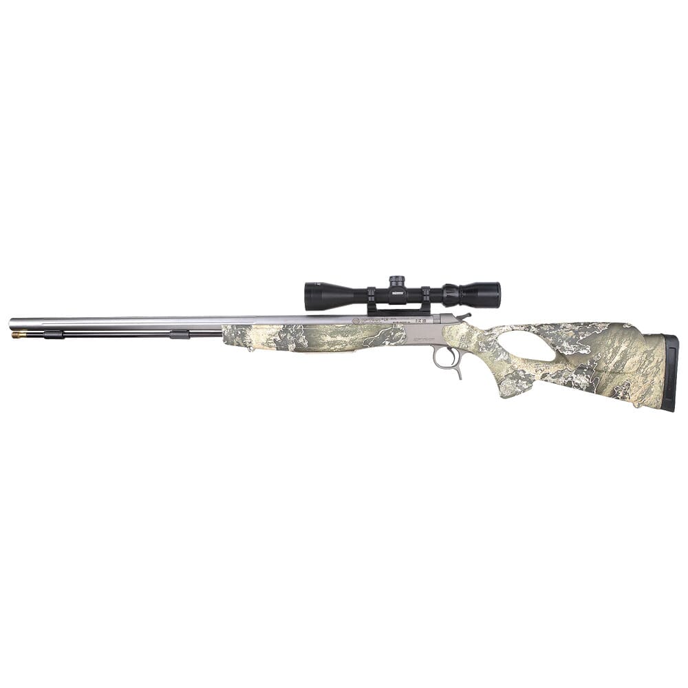 CVA OPTIMA V2 LR TH .50 Cal 28" 1:28" Bbl SS/Excape BA Inline Muzzleloader w/KonusPro 3-9x40 BDC, DuraSight Mounts, & Soft Case PR2038SSC