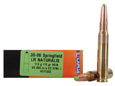 Lapua 170gr Naturalis-Solid LR Rifle Ammunition LUN317202
