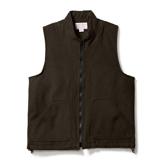 Filson Moleskin Vest Liner Brown 2XL 10035